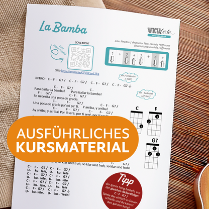 KURS#02: Neue Songs & Akkorde (PDF+VIDEO)