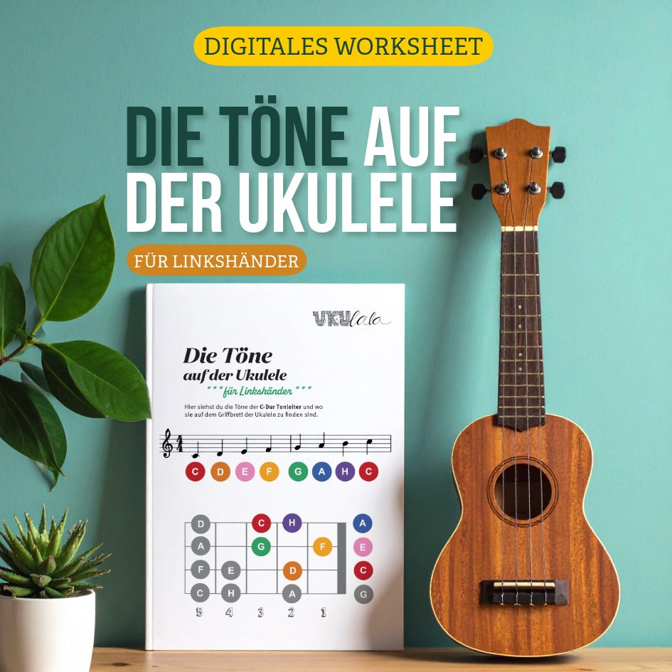 For Left-Handers: Ukulele Chords (PDF)
