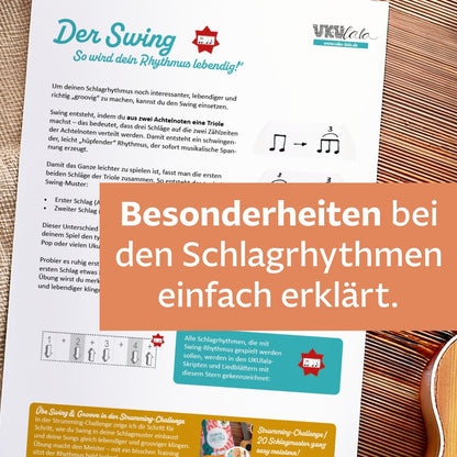 50 Schlagmuster für Ukulele - für mehr Groove und Abwechslung