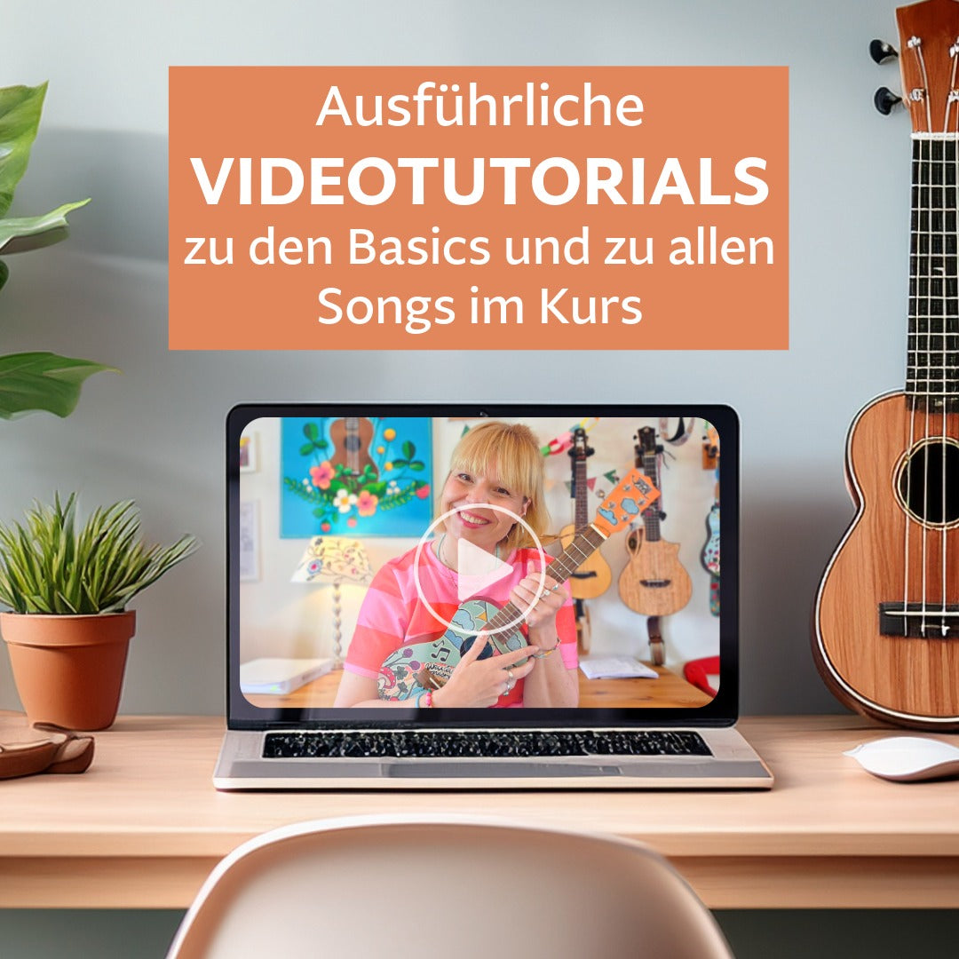 Ukulele Melodie & Chordmelodie - dein Einstieg in die Melodiewelt