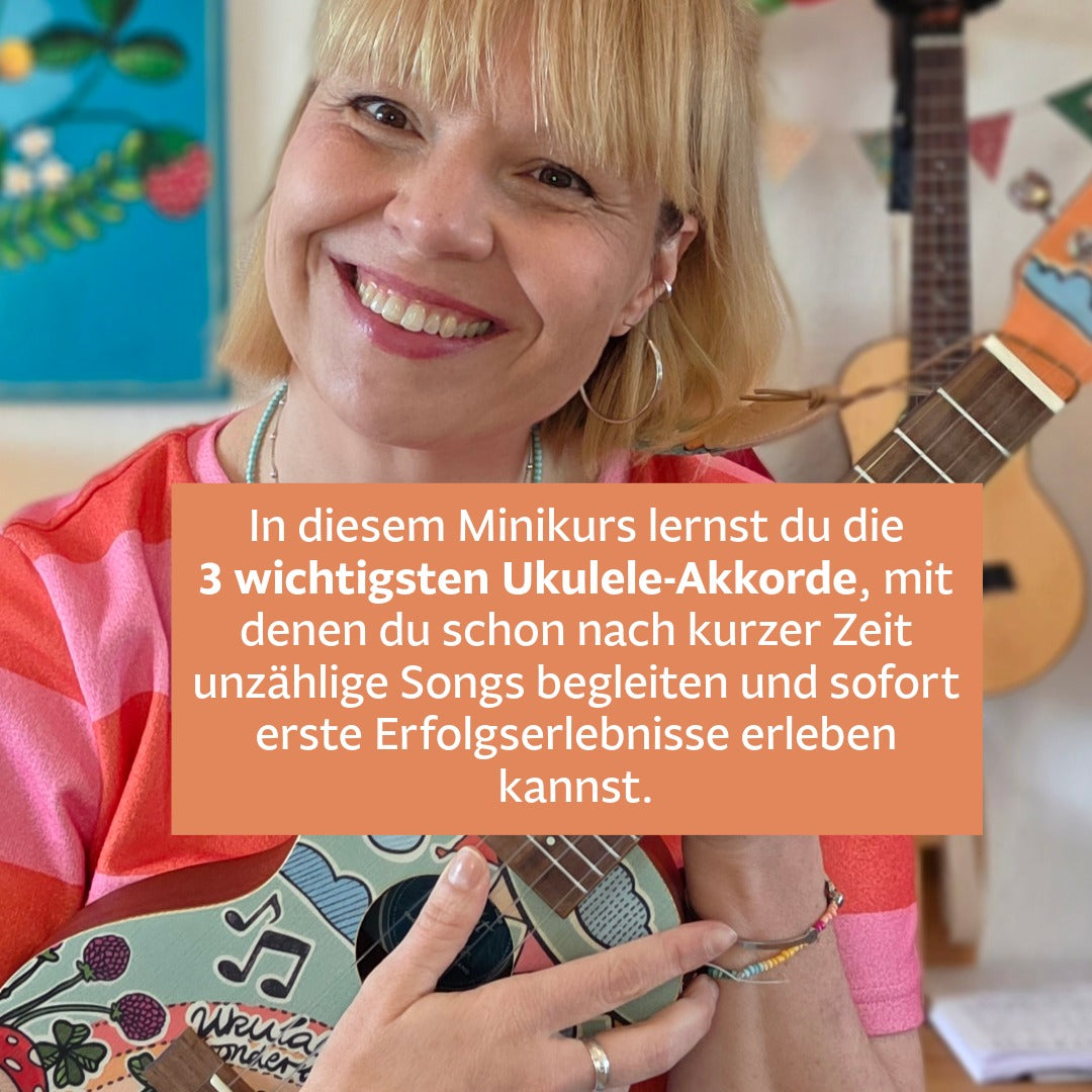 Ukulele Minikurs "3 Akkorde - 1000 Songs"