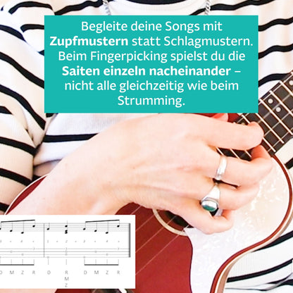 Fingerpicking für Ukulele - die besten Zupfmuster für deinen Einstieg