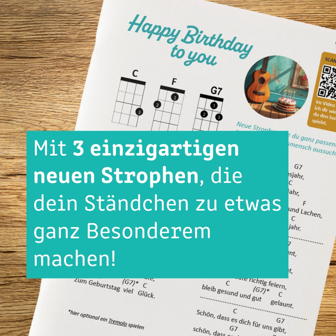 Geburtstags-Special – Happy Birthday auf der Ukulele