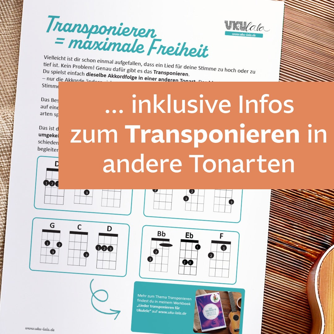 Ukulele Minikurs "3 Akkorde - unzählige Songs"