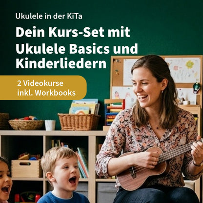 Ukulele für die Kita – Dein Kursbundle für mehr Musik im Alltag