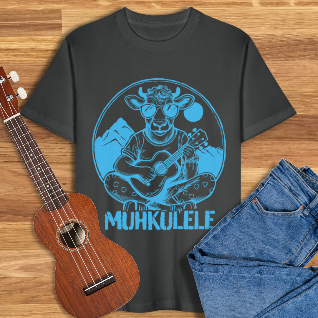 Ukulele Unisex T-Shirt - "Muhkulele"