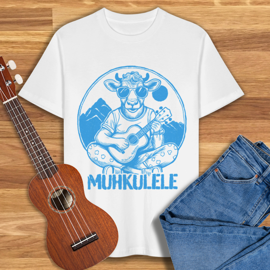 Ukulele Unisex T-Shirt - "Muhkulele"