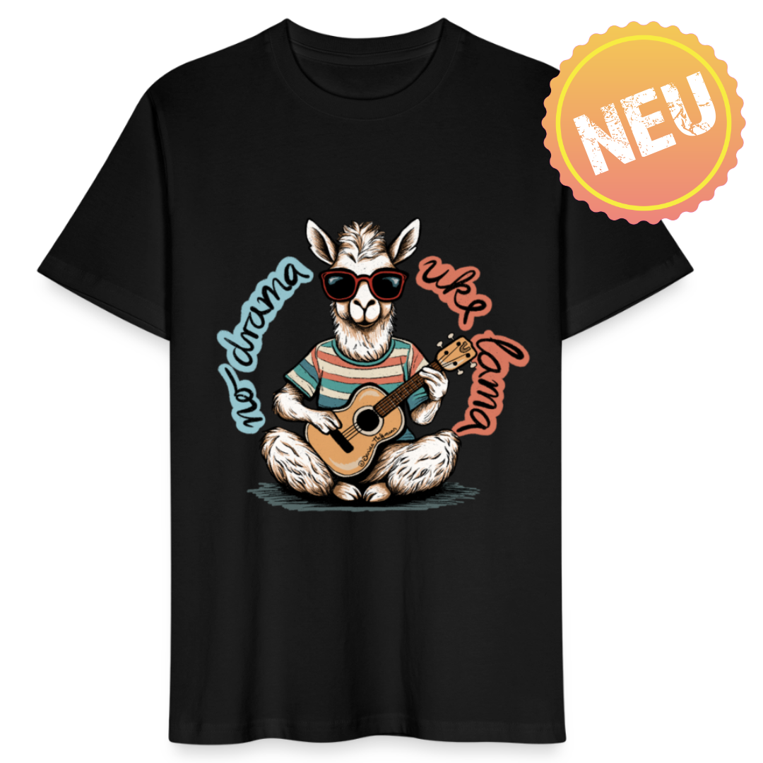 Ukulele Unisex T-Shirt - "no drama - uke lama"