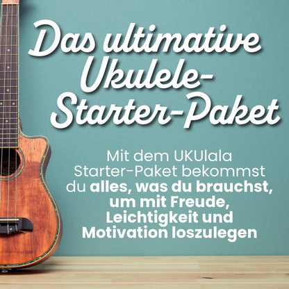 Das ultimative Ukulele-Starterpaket (Videokurs + 2 Workbooks)