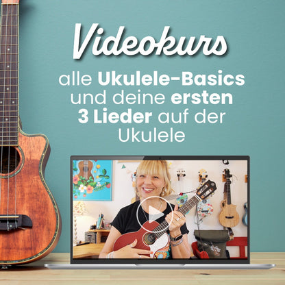 Das ultimative Ukulele-Starterpaket (Videokurs + 2 Workbooks)