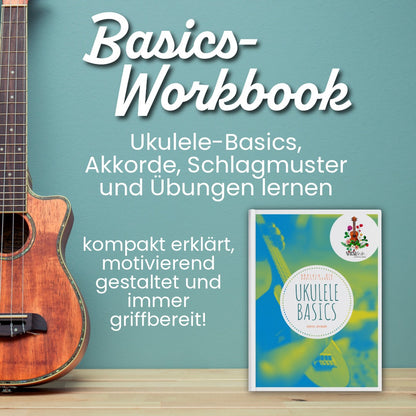 Das ultimative Ukulele-Starterpaket (Videokurs + 2 Workbooks)