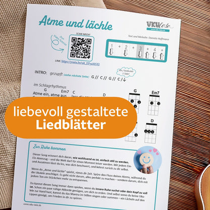 Ukulele Mantra-Songs | Fünf Lieder für Ruhe, Freude und innere Balance.