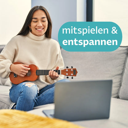 Ukulele Mantra-Songs | Fünf Lieder für Ruhe, Freude und innere Balance.