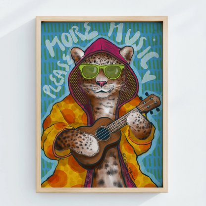NEU! Poster "More Music Please" - 60x90 cm