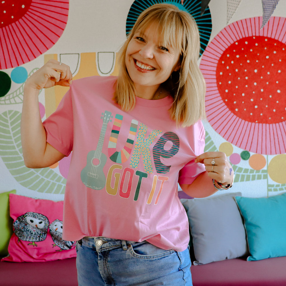 Ukulele women's shirt "UKE got it"