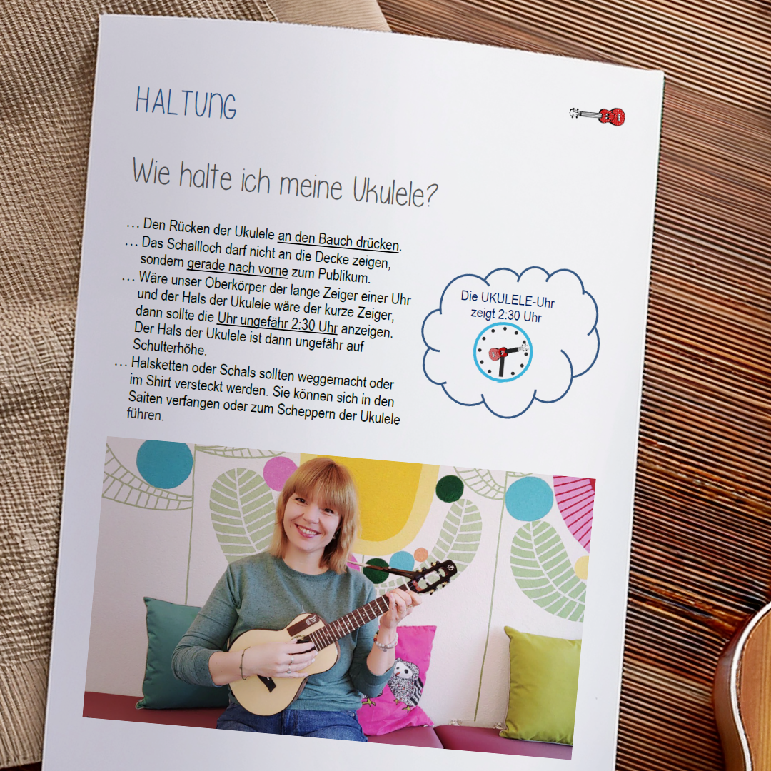 Ukulele BASICS - Dein Workbook für den perfekten Start (PDF)