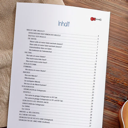 Ukulele BASICS - Dein Workbook für den perfekten Start (PDF)