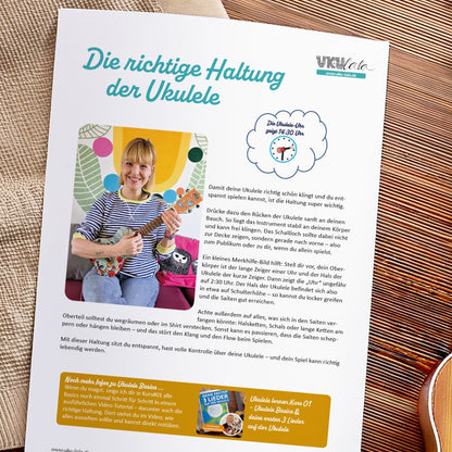 Ukulele BASICS - Your Workbook for the Perfect Start (PDF)