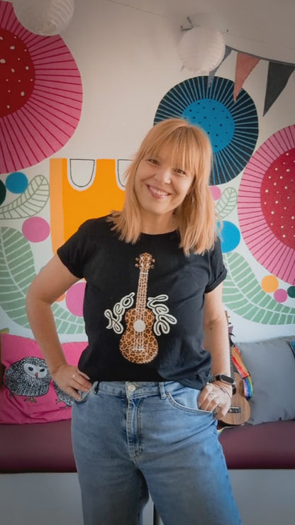Ukulele Women's T-Shirt - "Leo-lele"
